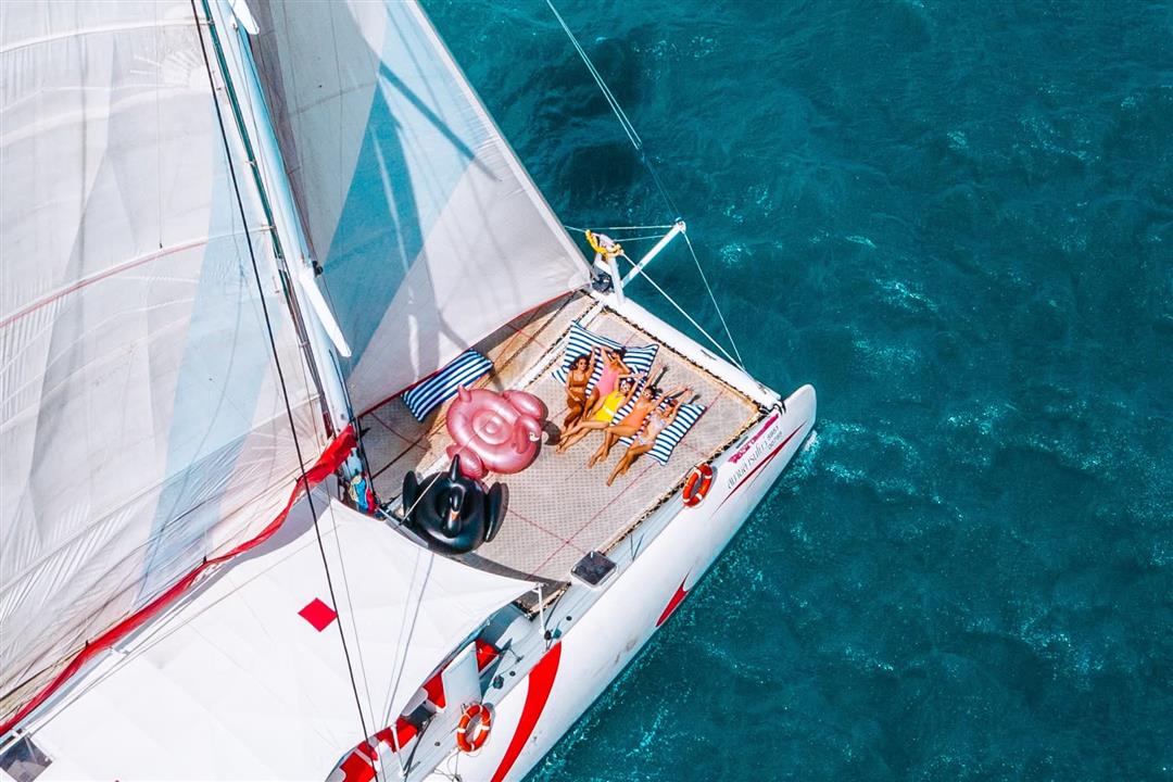 Gallery image for Racha & Coral + Promthep cape By Sailing Catamaran. (Smile Rainbow)