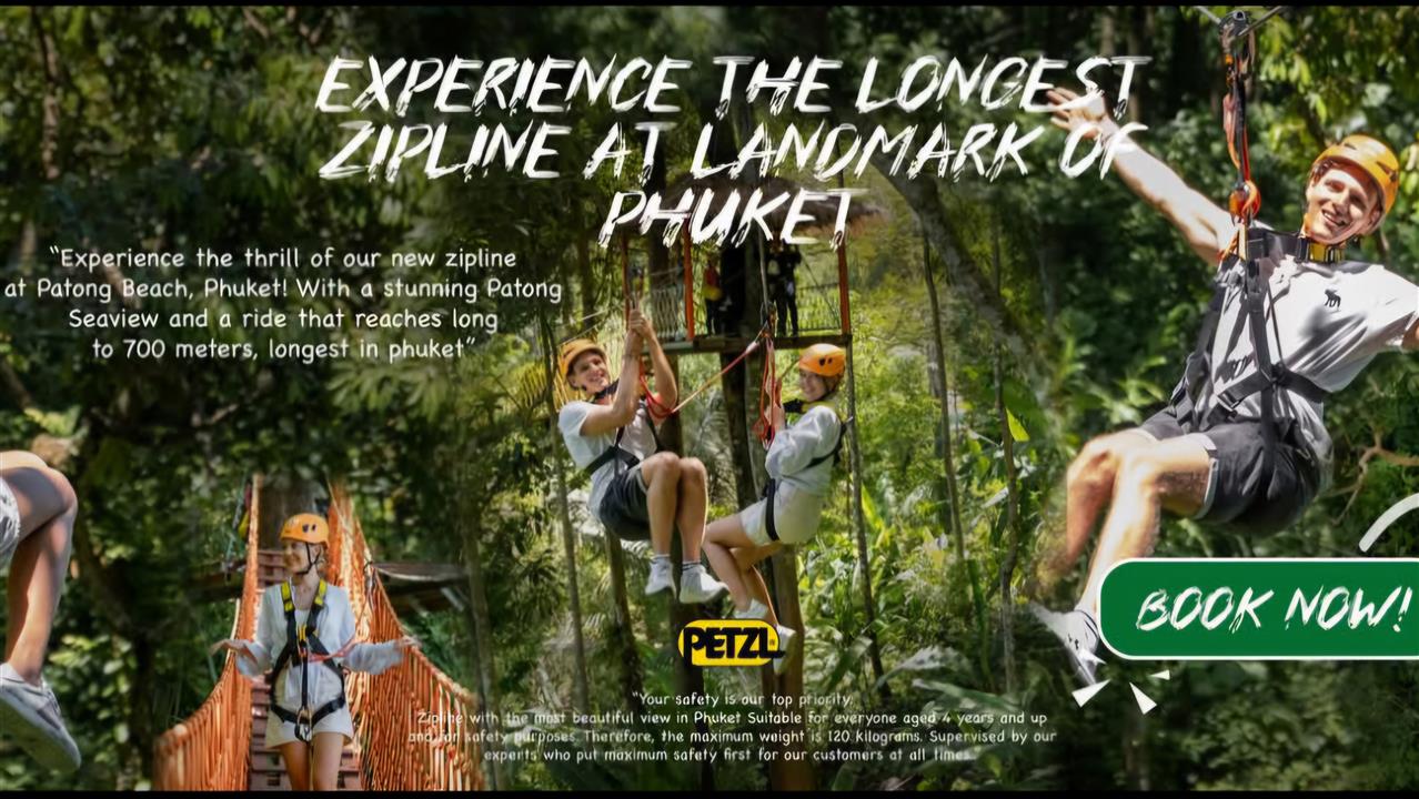 Erawan Patong Seaview Zipline
